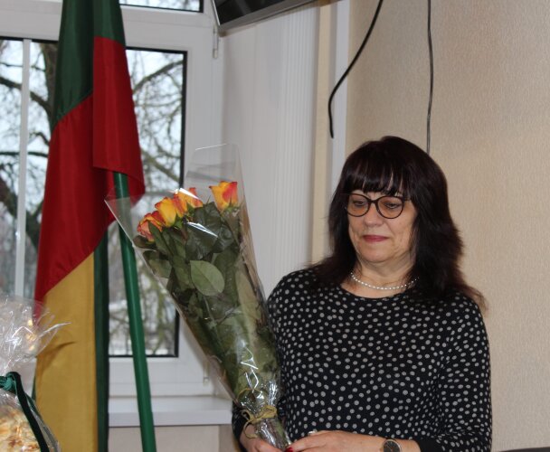 Šiaulių apylinkės teismo Pakruojo rūmų teisėja Rima Razumienė išlydėta į pensiją