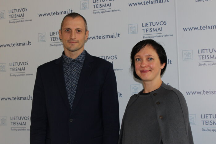 Paskirti du Šiaulių apylinkės teismo pirmininko pavaduotojai