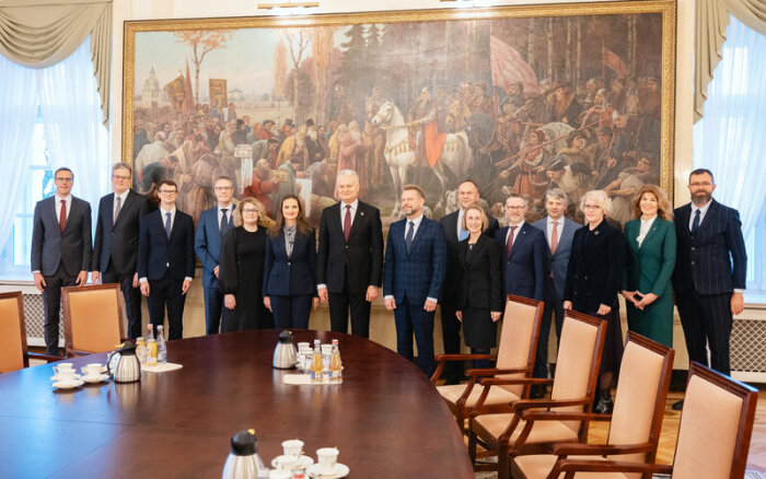 Lietuvos Respublikos Prezidento susitikimas su naująja Teisėjų taryba 