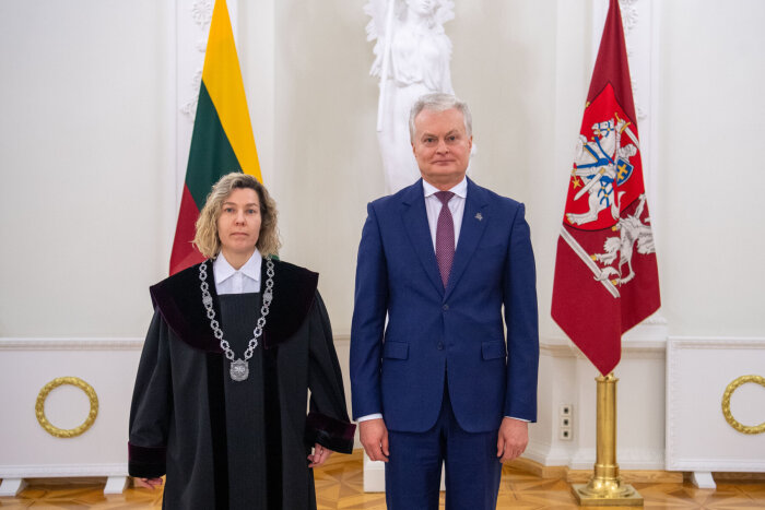 Šiaulių apylinkės teismo Kelmės rūmuose pradeda darbą nauja teisėja A. Benetytė 