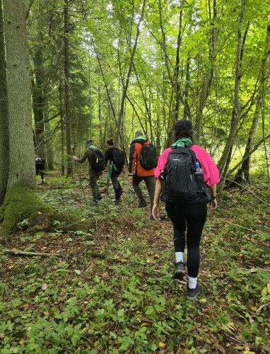 Šiaulių apylinkės teismo kolektyvo ekskursija ir pėsčiųjų žygis Lyduvėnų apylinkėse  